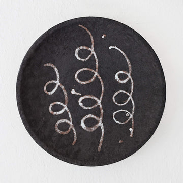 LAZZARO HAND PAINTED CERAMIC WALL PLATE  |  40CM