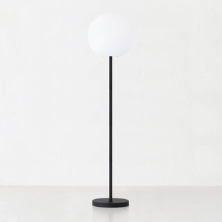 LBD EXCLUSIVE  |  DINESH OUTDOOR LED FLOOR LAMP BUNDLE X2  |  WHITE + BLACK