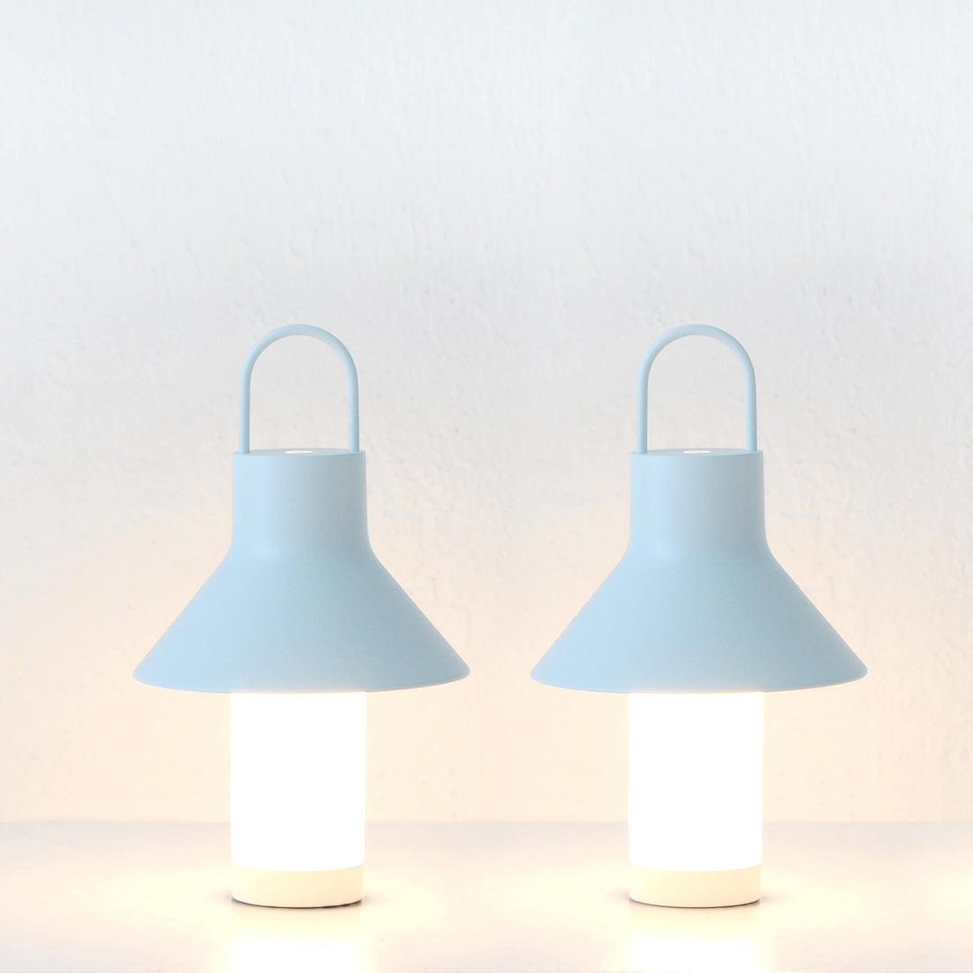 La Condette Rechargeable Indoor/Outdoor Led Lantern  |  Matte White