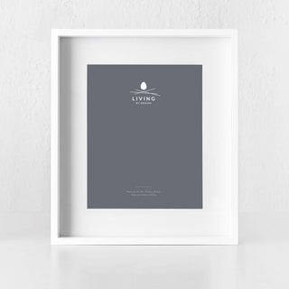 LBD EXCLUSIVE  |  TRENTO BOX PHOTO FRAME  |  8X10"  |  WHITE