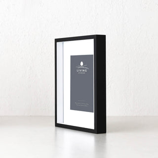 LBD EXCLUSIVE  |  TRENTO BOX PHOTO FRAME  |  5X7"  |  BLACK