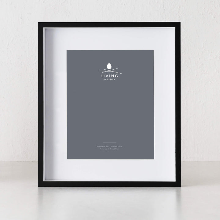 LBD EXCLUSIVE  |  TRENTO BOX PHOTO FRAME  |  8X10"  |  BLACK