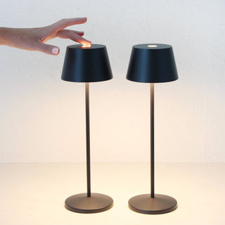 LBD EXCLUSIVE  |  VILLEBOIS RECHARGABLE TABLE LAMP  |  MATTE BLACK