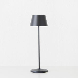 LBD EXCLUSIVE  |  VILLEBOIS RECHARGABLE TABLE LAMP  |  MATTE BLACK
