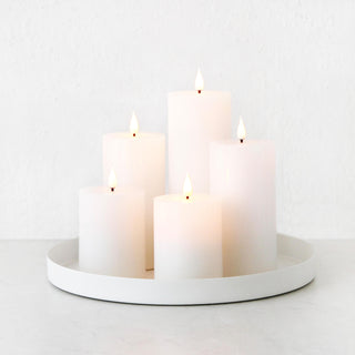 LBD EXCLUSIVE  |  LED FLAMELESS FLICKERING WAX CANDLE COLLECTION + REMOTE