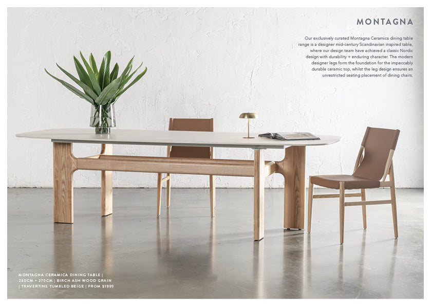 MONTAGNA DINING TABLE