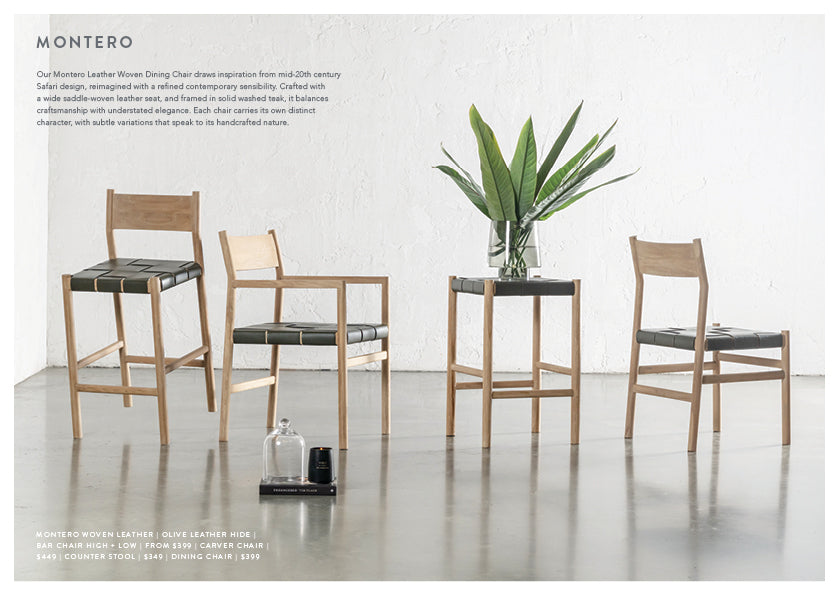 MONTERO WOVEN DINING COLLECTION