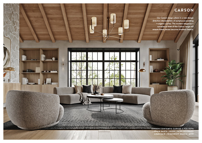 CARSON + FARO CURVE COLLECTION