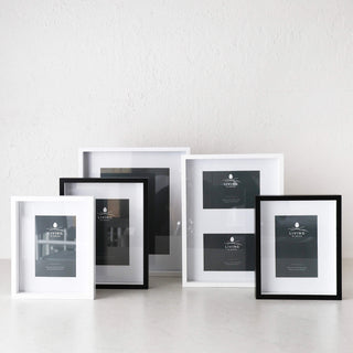 LBD EXCLUSIVE  |  TRENTO BOX PHOTO FRAME COLLECTION | BLACK + WHITE