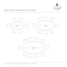 OVAL SEATING GUIDE