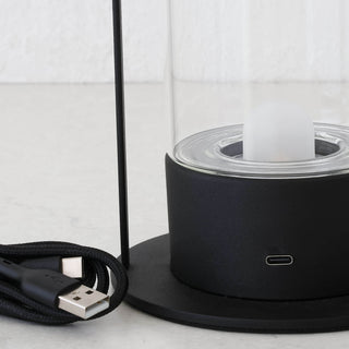 LE PORTEL CURVED LED LAMP WITH HANDLE  |  BLACK NOIR  |  BUNDLE X 2