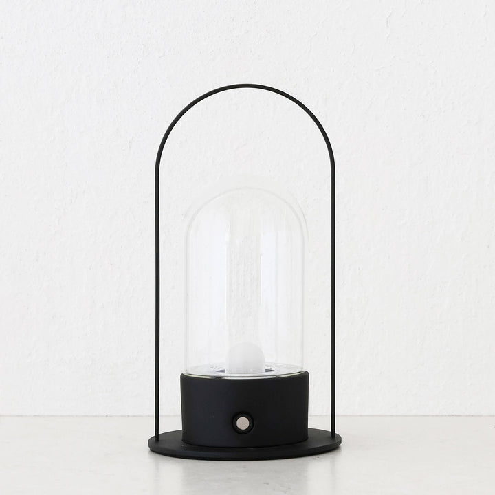 LE PORTEL CURVED LED LAMP WITH HANDLE  |  BLACK NOIR