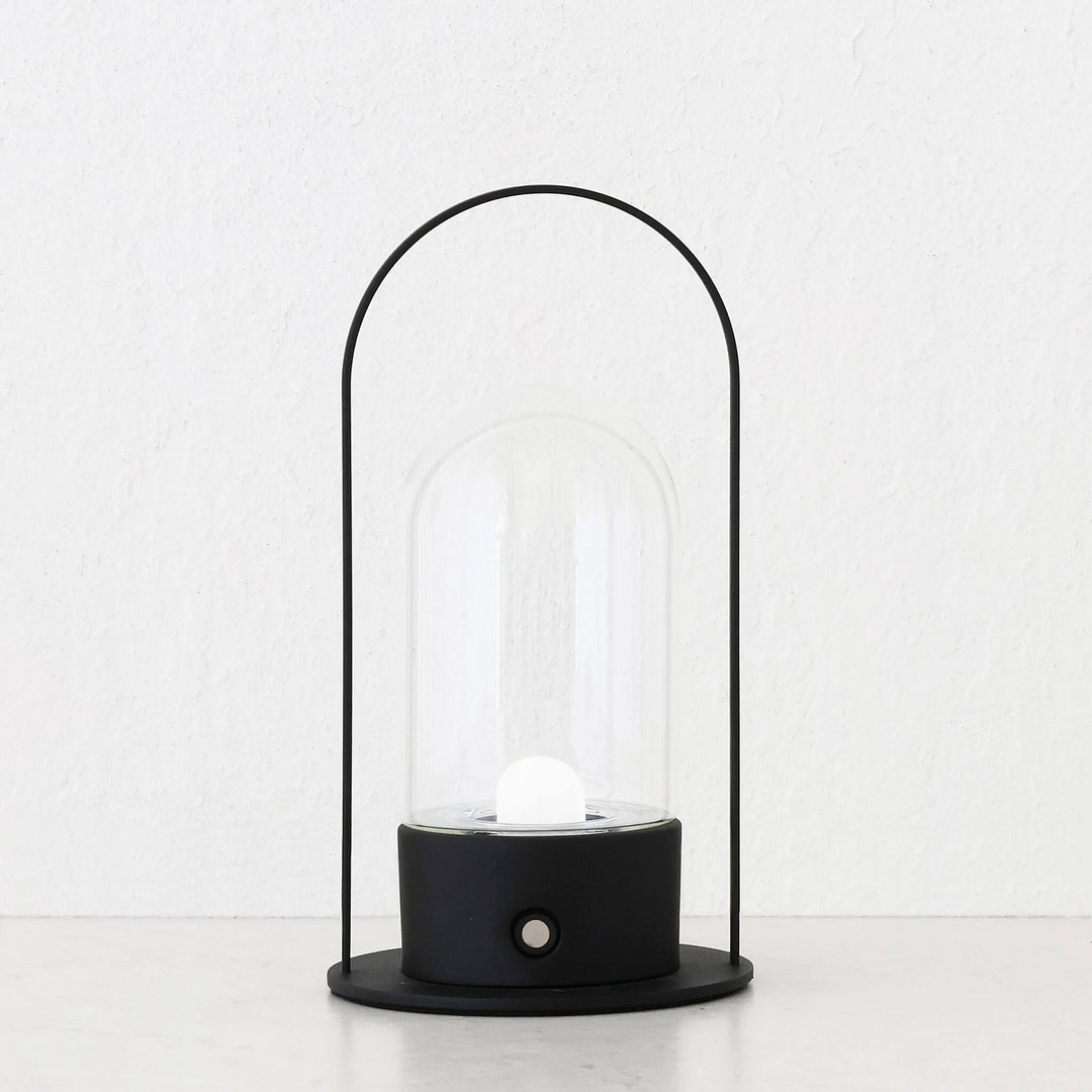 LE PORTEL CURVED LED LAMP WITH HANDLE  |  BLACK NOIR