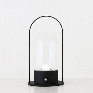 LE PORTEL CURVED LED LAMP WITH HANDLE  |  BLACK NOIR