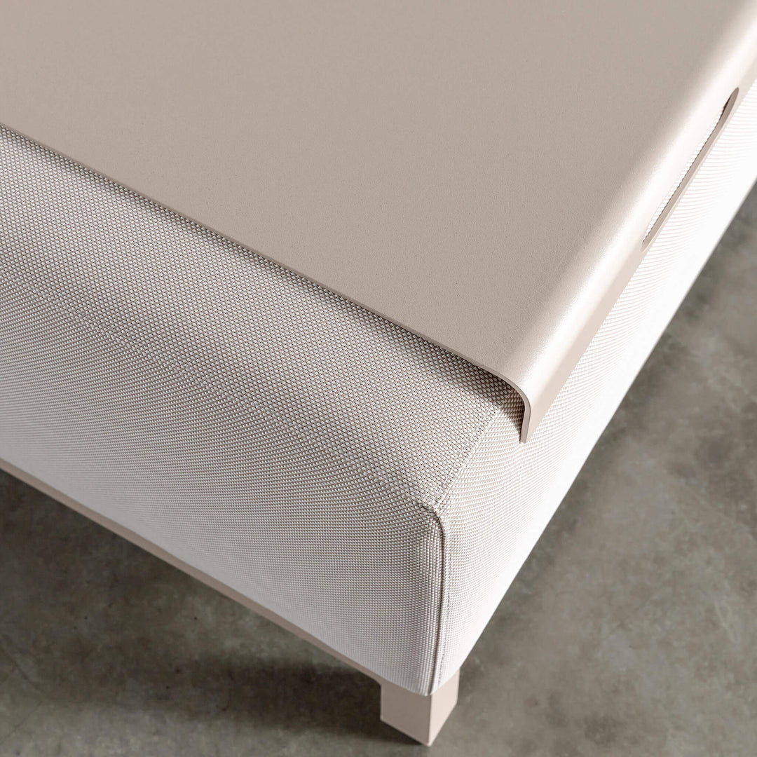 LE LUGARIA 4 PIECE BUNDLE  |  CLAY HAZE FRAME + SNOWSTORM FABRIC