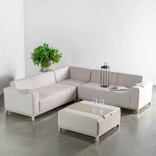 LE LUGARIA 4 PIECE BUNDLE  |  CLAY HAZE FRAME + SNOWSTORM FABRIC