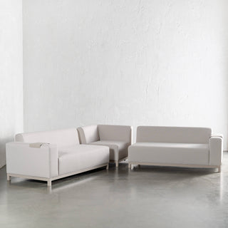 LE LUGARIA 4 PIECE BUNDLE  |  CLAY HAZE FRAME + SNOWSTORM FABRIC