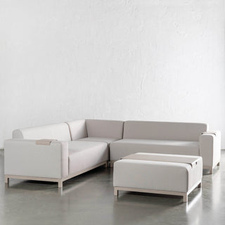 LE LUGARIA 4 PIECE BUNDLE  |  CLAY HAZE FRAME + SNOWSTORM FABRIC