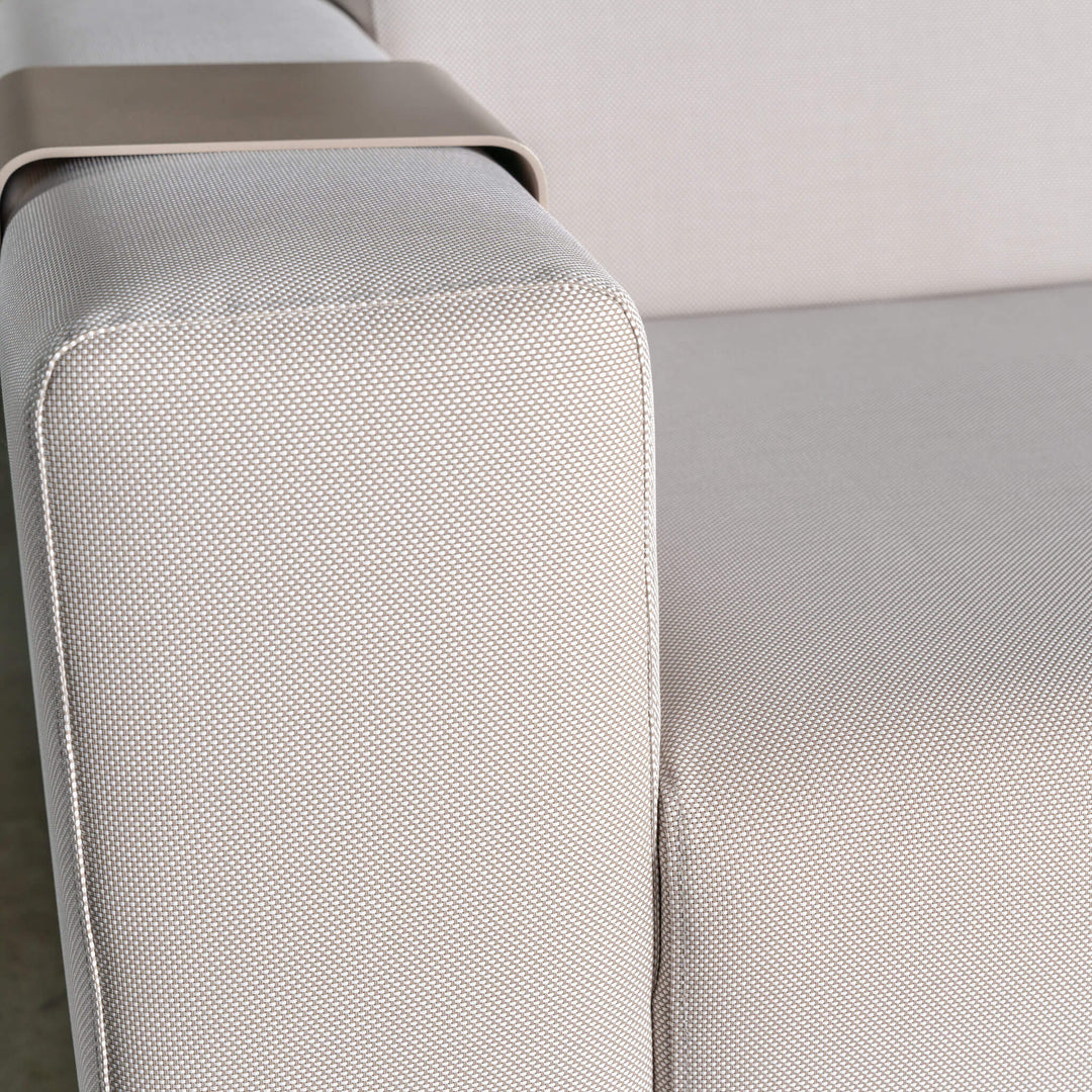 LE LUGARIA OUTDOOR 4 PIECE BUNDLE  |  CLAY HAZE FRAME + SNOWSTORM FABRIC