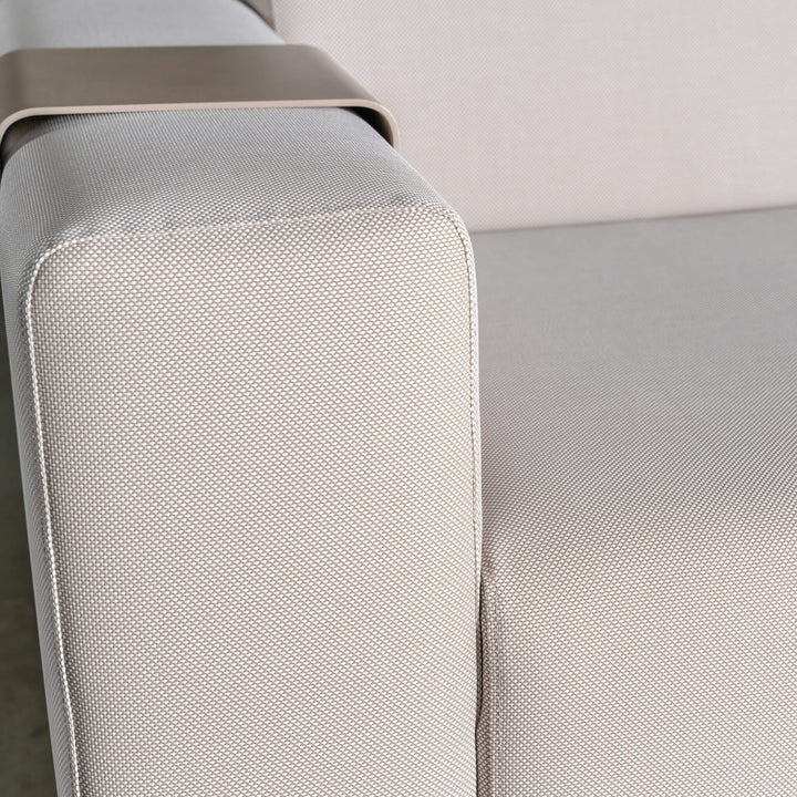 LE LUGARIA OUTDOOR 4 PIECE BUNDLE  |  CLAY HAZE FRAME + SNOWSTORM FABRIC