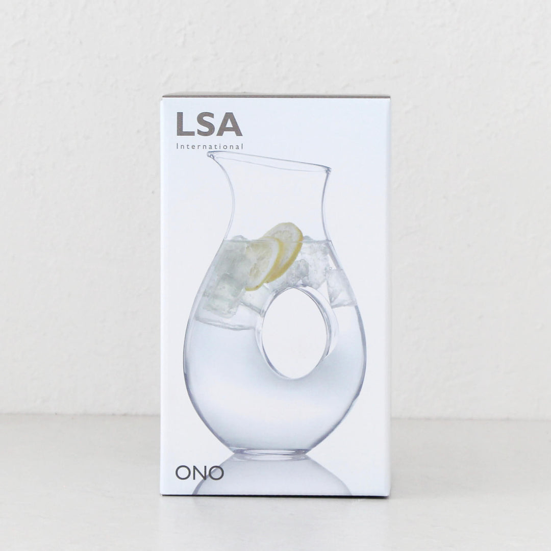 LSA GLASS ONO JUG  |  1.2 LITRE
