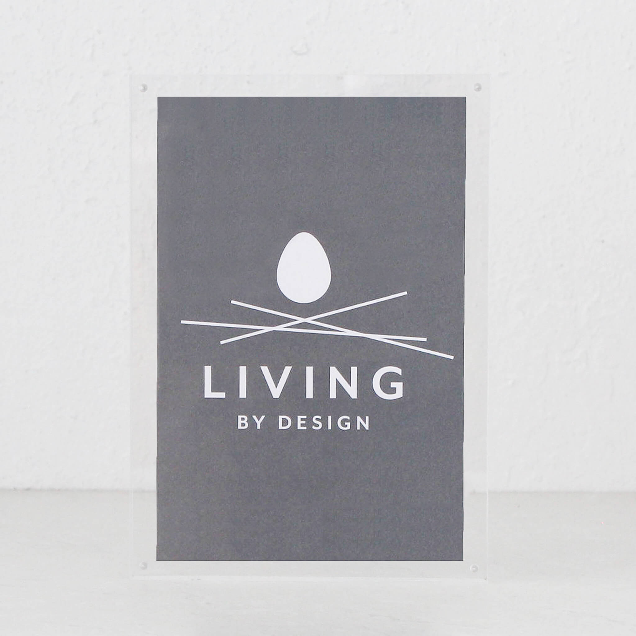 LUCID PERSPEX PHOTO FRAME | A4 ACRYLIC PHOTO FRAME – Living By Design