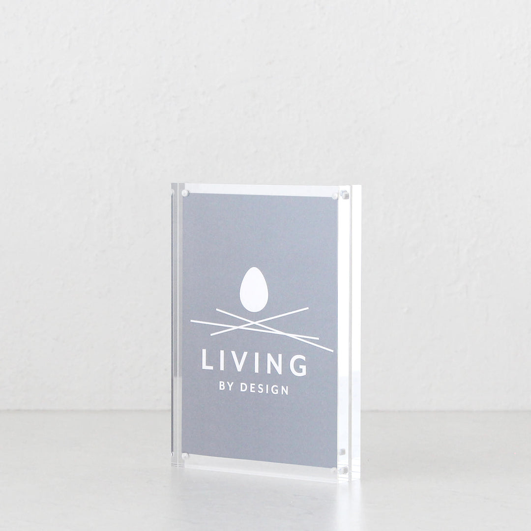 LUCID PERSPEX PHOTO FRAME |  A5 FRAME