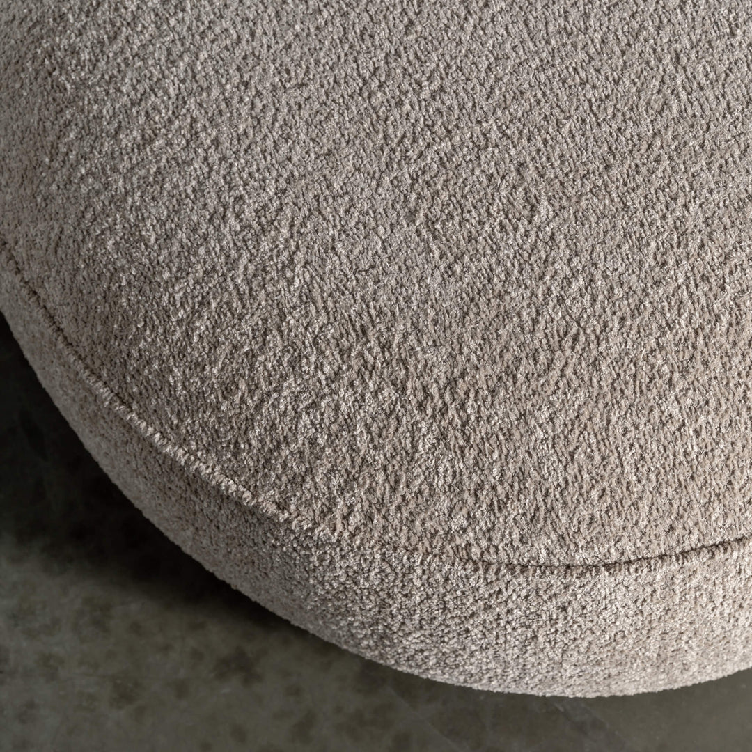 LUSSO CURVED MODULAR SOFA  |  5 SEATER  |  CHALKSTONE BEIGE