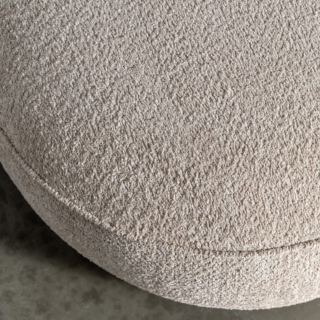 LUSSO CURVED MODULAR SOFA  |  5 SEATER  |  CHALKSTONE BEIGE