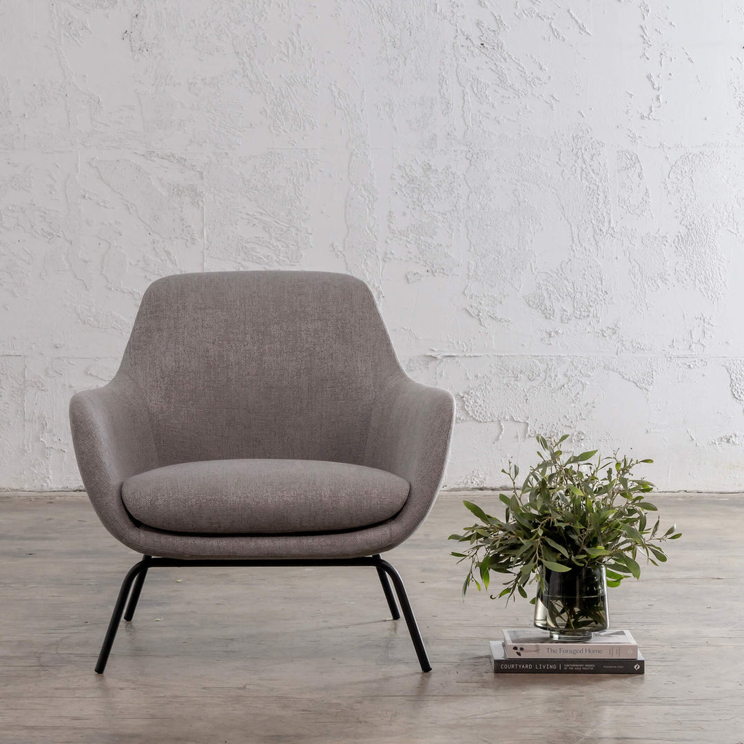 LYNDON ARMCHAIR  |  SILVER GREY