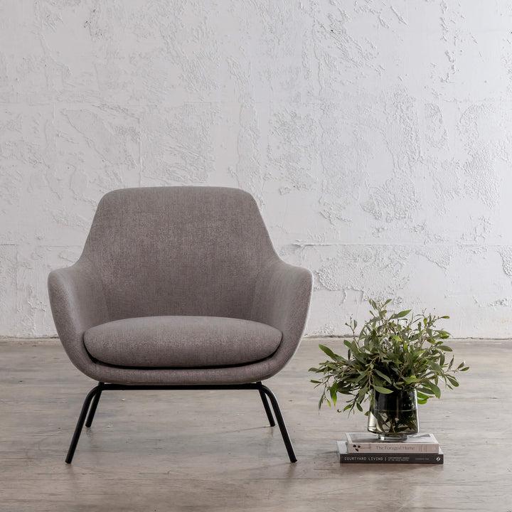 LYNDON ARMCHAIR  |  SILVER GREY