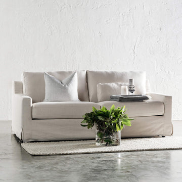 LEGATO 3 SEATER SOFA BED  |  BERKSHIRE NATURAL