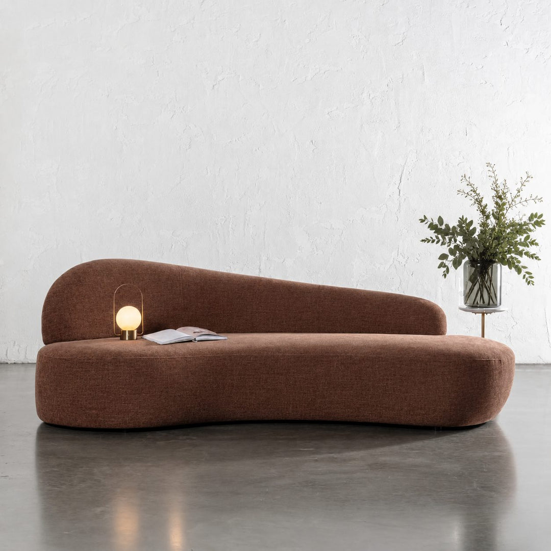 LOUTRO 2 SEATER SOFA  |  CLOVE DUST