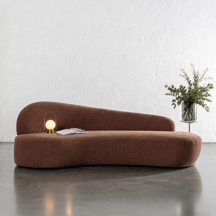LOUTRO 2 SEATER SOFA  |  CLOVE DUST