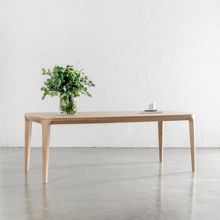 MAGNUS DINING TABLE  |  BIRCH ASH WOOD GRAIN  |  210CM