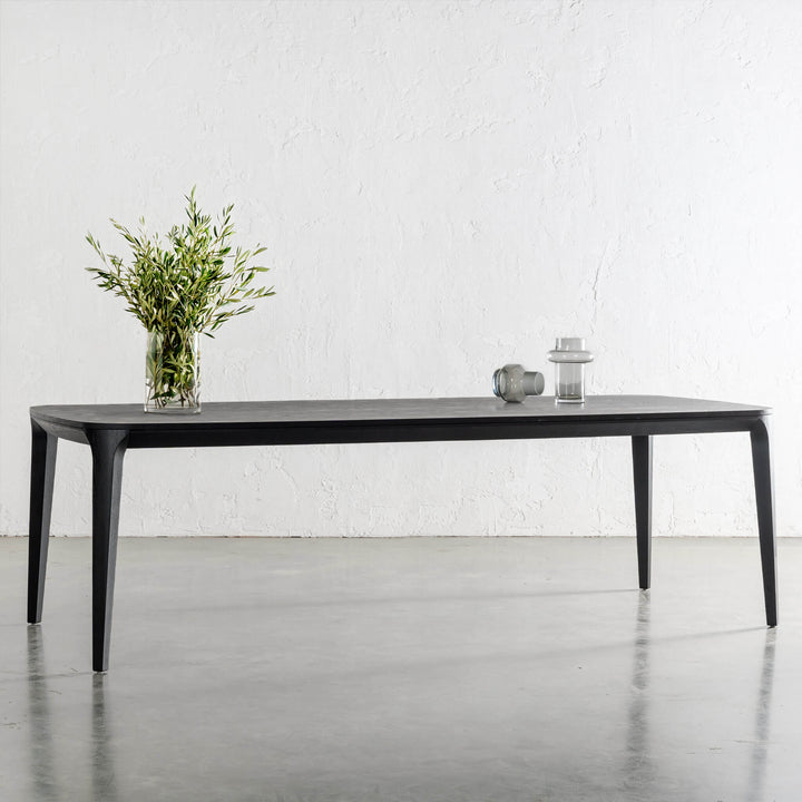 MAGNUS DINING TABLE  |  BLACK NOIR WOOD GRAIN  |  270CM