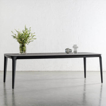 MAGNUS DINING TABLE  |  BLACK NOIR WOOD GRAIN  |  270CM