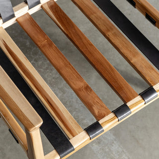 MALAND CASSIUS ARMCHAIR  |  BLACK LEATHER