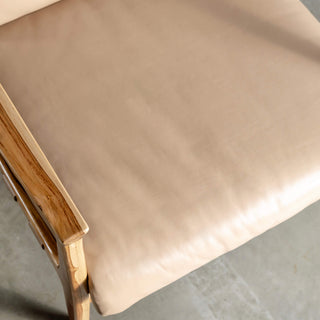 MALAND CASSIUS ARMCHAIR  |  LIGHT TAUPE LEATHER