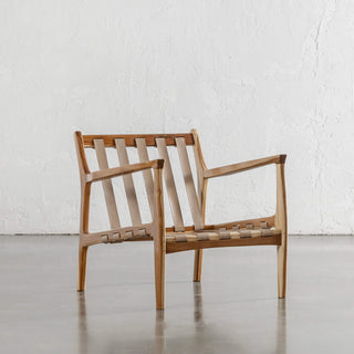 MALAND CASSIUS ARMCHAIR  |  LIGHT TAUPE LEATHER