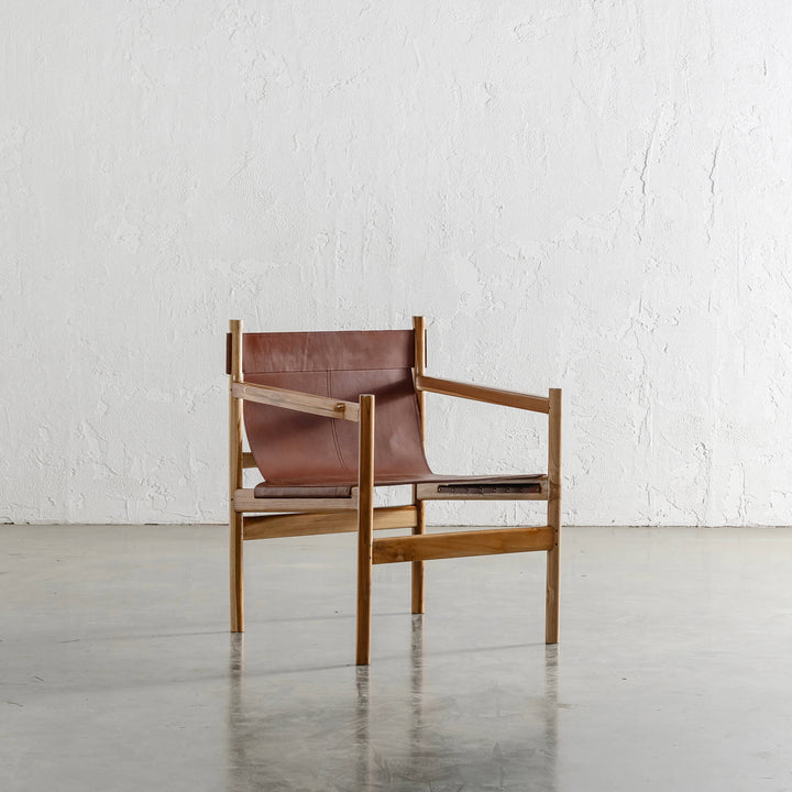 MALAND PORTO ARMCHAIR  |  TAN LEATHER