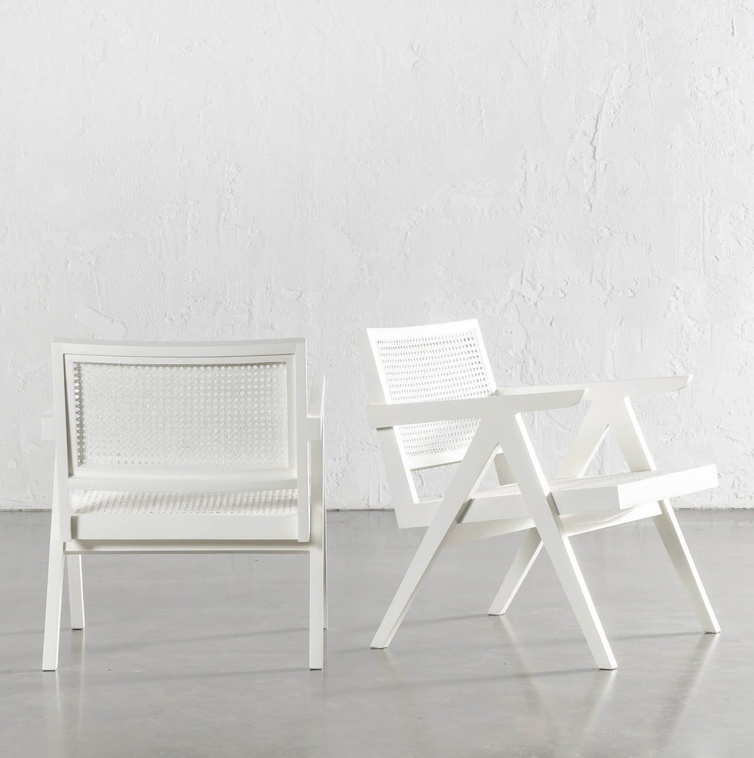 MALAND RATTAN ARMCHAIR  |  WHITE