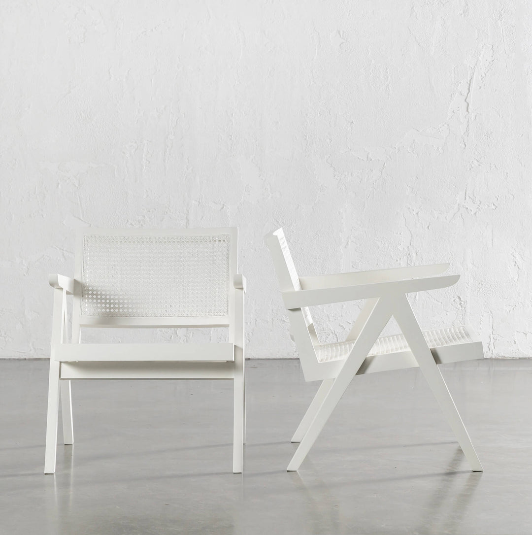 MALAND RATTAN ARMCHAIR  |  WHITE