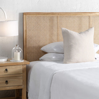 MALAND RATTAN BEDHEAD  |  NATURAL FRAME + NATURAL RATTAN