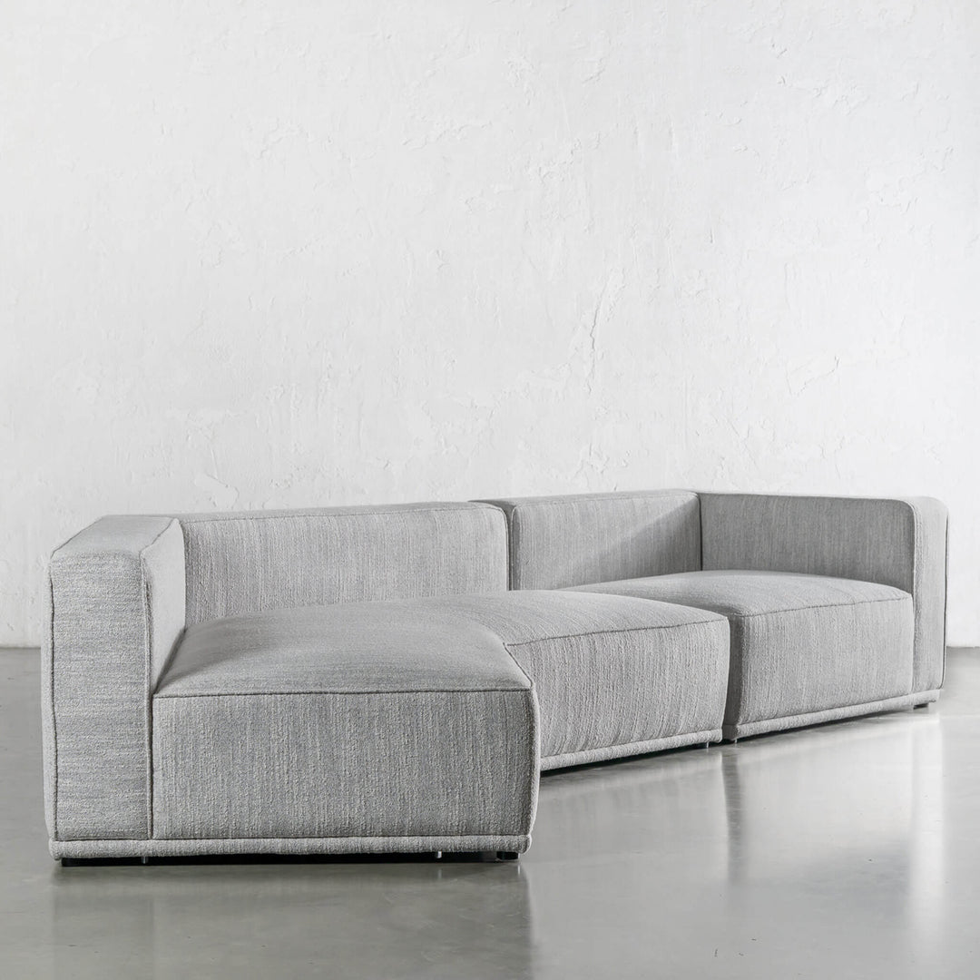 MALONNO MODULAR CHAISE LOUNGE SOFA  |  ANISEED ASH GREY