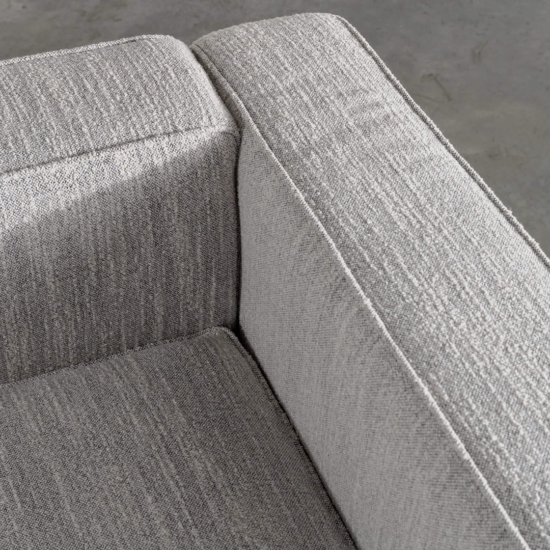 MALONNO MODULAR CHAISE LOUNGE SOFA  |  ANISEED ASH GREY