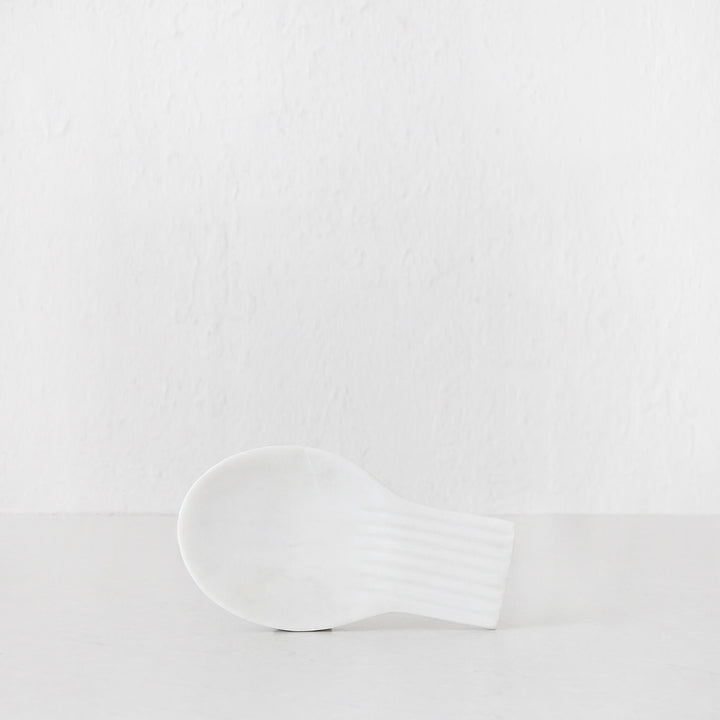 MARA SPOON REST | WHITE MARBLE