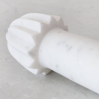 MARA CITRUS REAMER  |  WHITE MARBLE