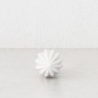 MARA CITRUS REAMER  |  WHITE MARBLE