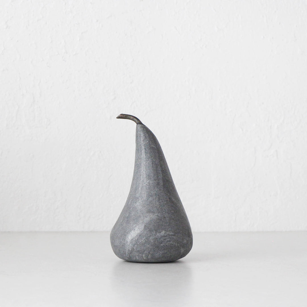 MARBLE PEAR  | GREY  |  LARGE